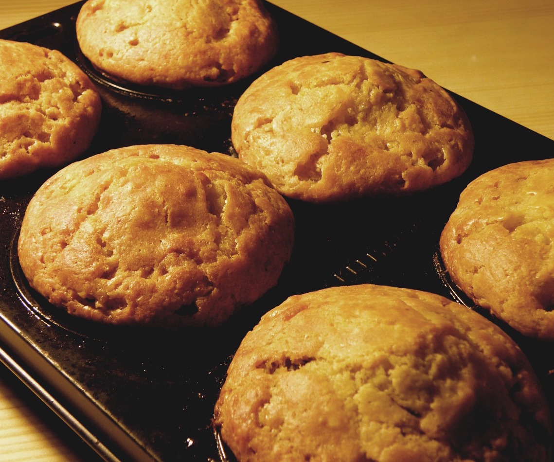 RECIPE: Delicious Pear and Banana Muffins